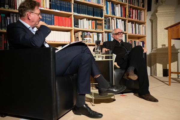Sigmund Freud Vorlesung: Homi K. Bhabha (Sigmund Freud Museum, 21.10.2025) Foto: eSeL.at - Lorenz Seidler