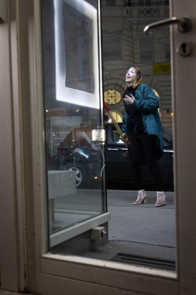 Schauspielhaus Wien: So^lo Edition 2 "Ich bin gekommen, um zu sagen, dass ich gehe" (27.3.2024) Foto: eSeL.at - Lorenz Seidler Foto: eSeL Lorenz Seidler