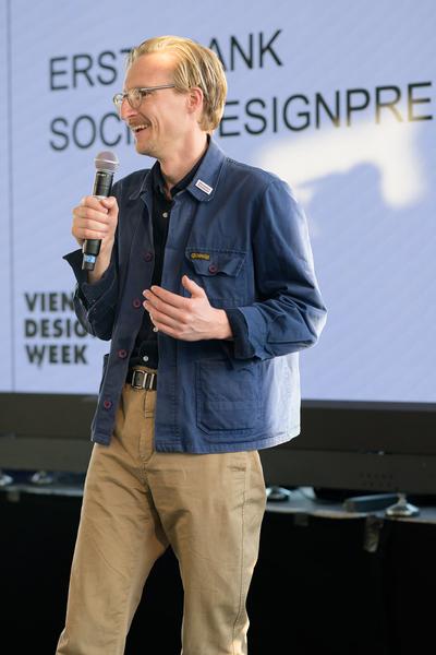Stadtarbeit - Erste Bank Social Designpreis 2024 VIENNA DESIGN WEEK 2024 (Festivalzentrale, 26.9.2024) Foto: eSeL.at/ViennaDesignWeek - Joanna Pianka