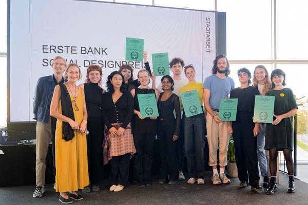 Stadtarbeit - Erste Bank Social Designpreis 2024 VIENNA DESIGN WEEK 2024 (Festivalzentrale, 26.9.2024) Foto: eSeL.at/ViennaDesignWeek - Joanna Pianka