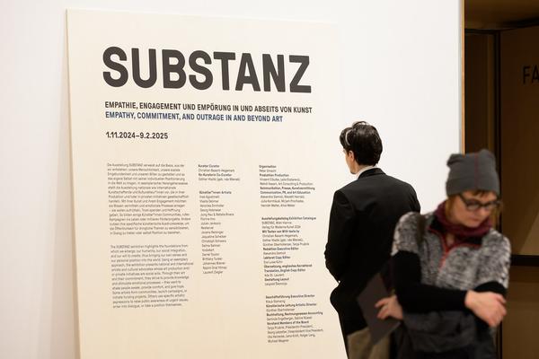 Künstlerhaus: Substanz - Empathie, Engagement und Empörung in und abseits von Kunst (31.10.2024-09.02.2025) Foto: eSeL.at - Joanna Pianka