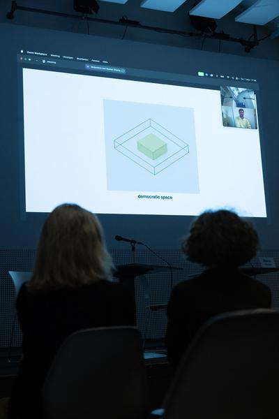 Symposium &quot;Lang lebe die Stadt!&quot; Zirkuläres Bauen mit Bestand (7.11.2024, Architekturzentrum Wien) Foto: eSeL.at - Lorenz Seidler