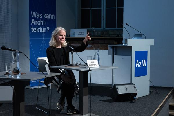 Symposium &quot;Lang lebe die Stadt!&quot; Zirkuläres Bauen mit Bestand (7.11.2024, Architekturzentrum Wien) Foto: eSeL.at - Lorenz Seidler