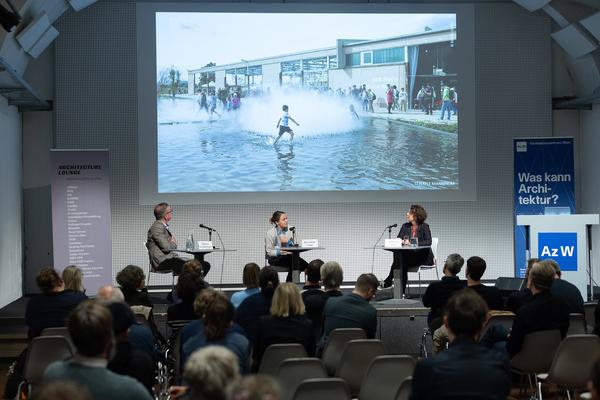 Symposium &quot;Lang lebe die Stadt!&quot; Zirkuläres Bauen mit Bestand (7.11.2024, Architekturzentrum Wien) Foto: eSeL.at - Lorenz Seidler