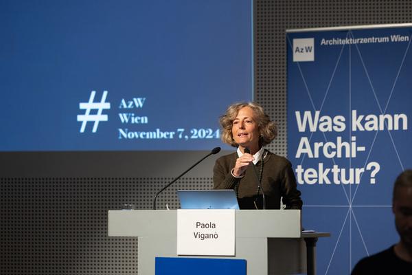 Symposium &quot;Lang lebe die Stadt!&quot; Zirkuläres Bauen mit Bestand (7.11.2024, Architekturzentrum Wien) Foto: eSeL.at - Lorenz Seidler