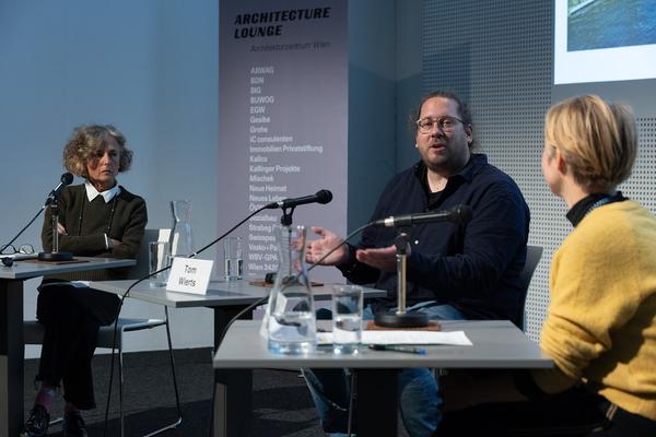 Symposium &quot;Lang lebe die Stadt!&quot; Zirkuläres Bauen mit Bestand (7.11.2024, Architekturzentrum Wien) Foto: eSeL.at - Lorenz Seidler