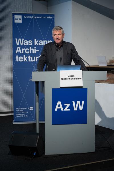 Symposium "Lang lebe die Stadt!" Zirkuläres Bauen mit Bestand (7.11.2024, Architekturzentrum Wien) Foto: eSeL.at - Lorenz Seidler