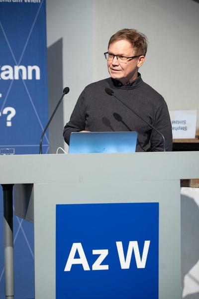 Symposium "Lang lebe die Stadt!" Zirkuläres Bauen mit Bestand (7.11.2024, Architekturzentrum Wien) Foto: eSeL.at - Lorenz Seidler
