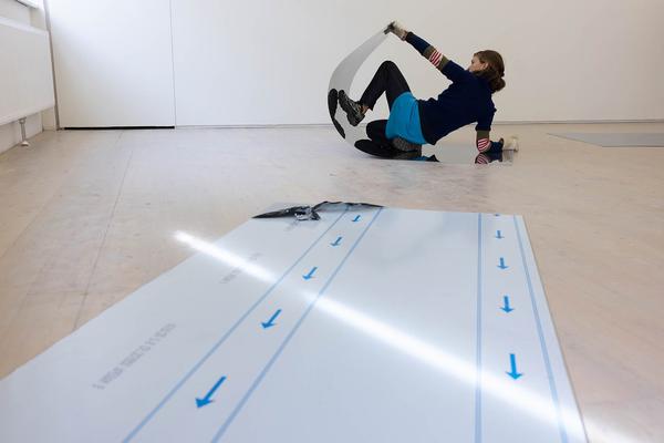 Kunsthalle Exnergasse WUK: "Täterätää. KEX macht auf"  (24.1. - 9.3.2024) Foto: eSeL.at - Lorenz Seidler Foto: eSeL Lorenz Seidler