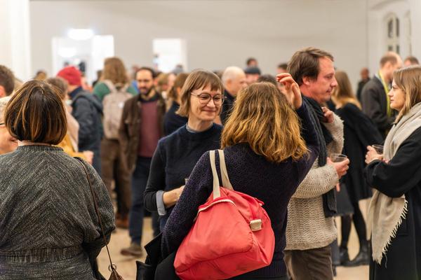 Kunsthalle Exnergasse: Täterätää! KEX macht auf. (Eröffnung, 24.01.2024) Foto: eSeL.at - Christian Tietge Foto: eSeL.at - Christian Tietge