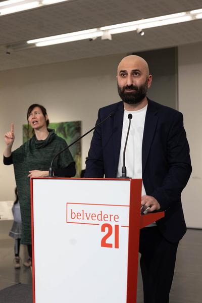 Belvedere 21: Tamuna Sirbiladze "Not Cool but Compelling" (21.3. - 11.8.2024) Foto: eSeL.at - Lorenz Seidler Foto: eSeL Lorenz Seidler