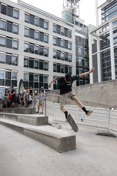 Tangente St. Pölten: Stadt Land Fluss (Skatespot, 21.6.2024) Foto: eSeL.at - Lorenz Seidler Foto: eSeL Lorenz Seidler