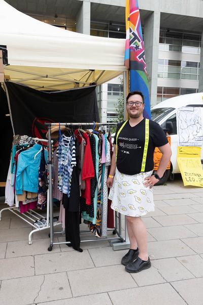Tangente St. Pölten: Stadt Land Fluss: Transformation Station ST. PRIDE x Solektiv Tauschraum (21.6.2024) Foto: eSeL.at - Lorenz Seidler Foto: eSeL Lorenz Seidler