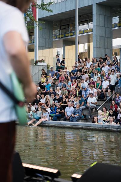 Tangente St. Pölten: Stadt Land Fluss: Seebühne (22.6.2024) Foto: eSeL.at - Sarah Tasha Hauber