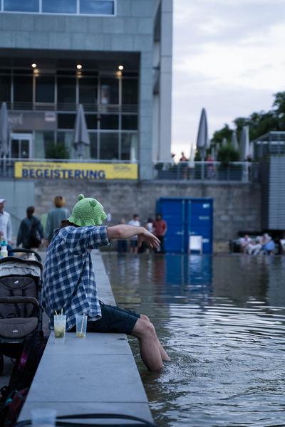Tangente St. Pölten: Stadt Land Fluss: Seebühne (22.6.2024) Foto: eSeL.at - Sarah Tasha Hauber