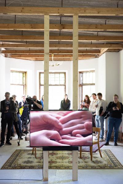 Tangente St.Pölten: The Way of the Water. Ein Kunstparcours in Zusammenarbeit mit der Traisen und dem Mühlbach (1.5. -  6.10.2024) Foto: eSeL.at - Lorenz Seidler Foto: eSeL Lorenz Seidler