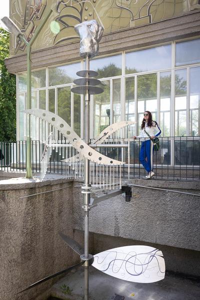 Tangente St.Pölten: The Way of the Water. Ein Kunstparcours in Zusammenarbeit mit der Traisen und dem Mühlbach (1.5. -  6.10.2024) Foto: eSeL.at - Lorenz Seidler Foto: eSeL Lorenz Seidler