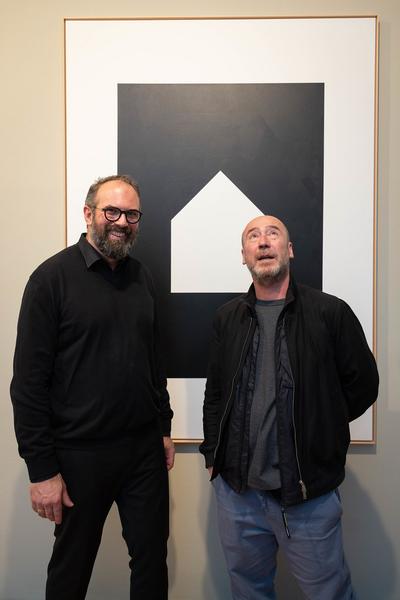 Eröffnung &quot;Two Houses&quot; Jürgen Bauer &amp; Frederick Kiesler (Kiesler Stiftung, 12.11.2024) Foto: eSeL.at - Lorenz Seidler