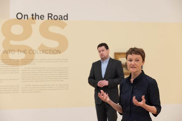 Landesgalerie Niederösterreich: Unterwegs. Reise in die Sammlung (9.3.2024 - 19.4.2026)) Foto: eSeL Lorenz Seidler