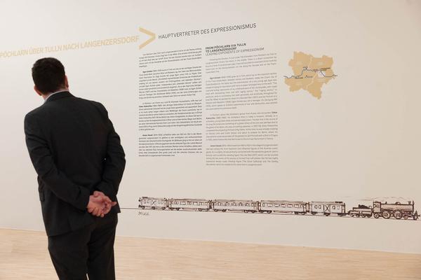 Landesgalerie Niederösterreich: Unterwegs. Reise in die Sammlung (9.3.2024 - 19.4.2026)) Foto: eSeL Lorenz Seidler