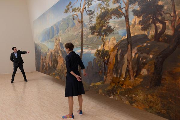 Landesgalerie Niederösterreich: Unterwegs. Reise in die Sammlung (9.3.2024 - 19.4.2026)) Foto: eSeL Lorenz Seidler