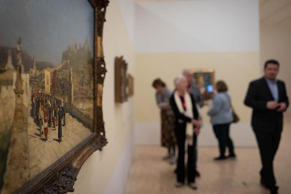 Landesgalerie Niederösterreich: Unterwegs. Reise in die Sammlung (9.3.2024 - 19.4.2026)) Foto: eSeL Lorenz Seidler