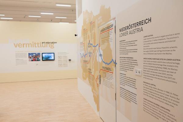 Landesgalerie Niederösterreich: Unterwegs. Reise in die Sammlung (9.3.2024 - 19.4.2026)) Foto: eSeL Lorenz Seidler