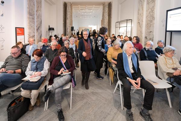 Haus der Geschichte Österreich: Ver/störende Orte. Zum Umgang mit NS-kontaminierten Gebäuden (23.1.2024) Foto: eSeL.at - Joanna Pianka Foto: Joanna Pianka