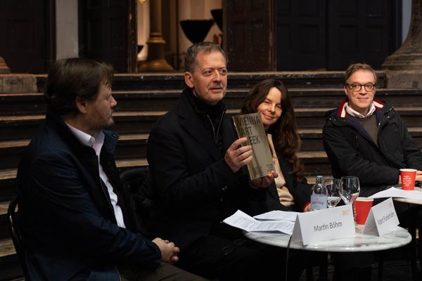Pressekonferenz Vienna Art Week - 20 Jahre. (Semperdepot, 8.11.2024) Foto: eSeL.at - Lorenz Seidler