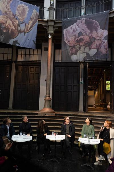 Pressekonferenz Vienna Art Week - 20 Jahre. (Semperdepot, 8.11.2024) Foto: eSeL.at - Lorenz Seidler