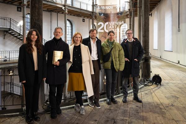 Pressekonferenz Vienna Art Week - 20 Jahre. (Semperdepot, 8.11.2024) Foto: eSeL.at - Lorenz Seidler