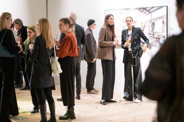 VIENNA ART WEEK. Opening party (Akademie der bildenden Künste Wien - Prospekthof, 08.11.2024) Foto: eSeL.at - Joanna Pianka