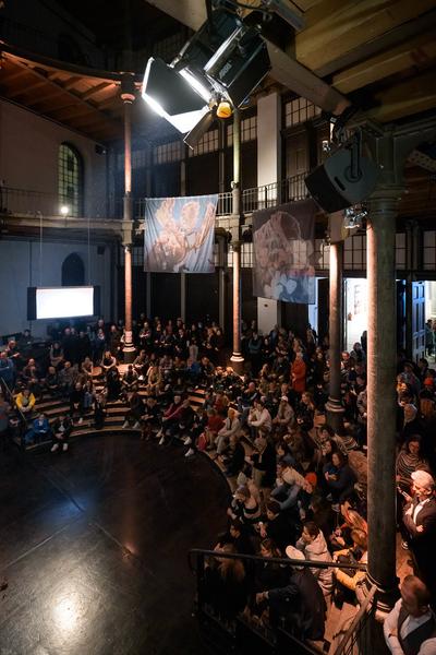 VIENNA ART WEEK. Opening party (Akademie der bildenden Künste Wien - Prospekthof, 08.11.2024) Foto: eSeL.at - Joanna Pianka
