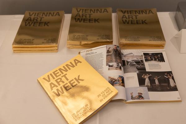 VIENNA ART WEEK "20 Jahre in der Kunststadt" Publikation (14.11.2024) Foto: eSeL.at - Lorenz Seidler