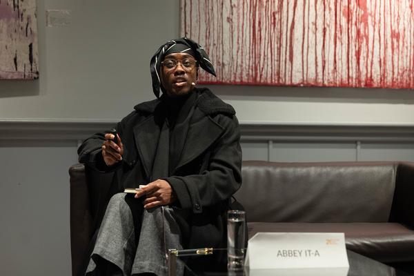 VIENNA ART WEEK Line Up 2024: &quot;From facing the mirror to intentional conversations to facing time&quot; Keynote Lecture - ABBEY IT-A (Dorotheum, 14.11.2024) Foto: eSeL.at - Lorenz Seidler