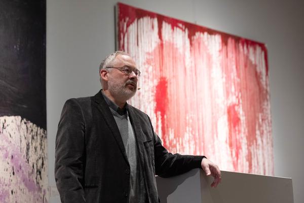 VIENNA ART WEEK Line Up 2024: &quot;A History of Possible Futures: What History Tells Us About Our Age of Discord&quot; Impulsvortrag von Peter Turchin (Dorotheum, 14.11.2024) Foto: eSeL.at - Lorenz Seidler
