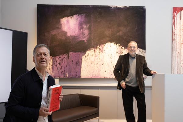 VIENNA ART WEEK Line Up 2024: "A History of Possible Futures: What History Tells Us About Our Age of Discord" Impulsvortrag von Peter Turchin (Dorotheum, 14.11.2024) Foto: eSeL.at - Lorenz Seidler