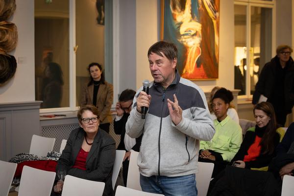 VIENNA ART WEEK Line Up 2024: "A History of Possible Futures: What History Tells Us About Our Age of Discord" Impulsvortrag von Peter Turchin (Dorotheum, 14.11.2024) Foto: eSeL.at - Lorenz Seidler
