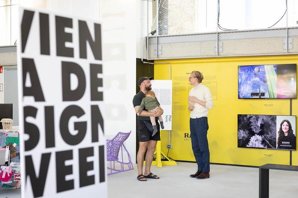 VIENNA DESIGN WEEK 2024 Presserundgang (Festivalzentrale, 19.9.2024) Foto: eSeL.at - Lorenz Seidler