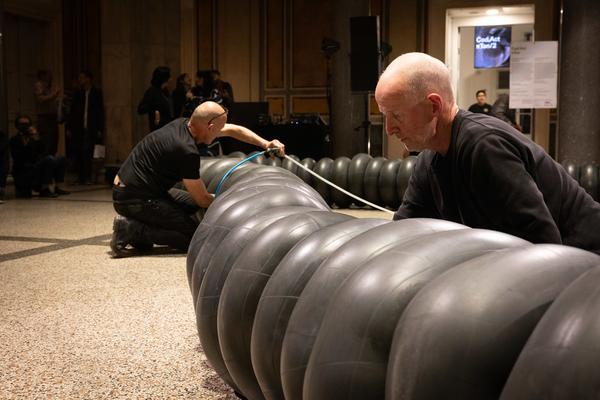 Wien Modern 2024: "COD.ACT: πTON" (MAK Säulenhalle, 30.10. - 3.11.2024) Foto: eSeL.at - Lorenz Seidler