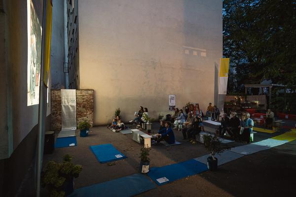 Wiener Klimahöfe: „Wo entsiegeln wir die Stadt?“ VIENNA DESIGN WEEK 2024 (Wiener Klimahöfe, 22.9.2024) Foto: eSeL.at/ViennaDesignWeek - Robert Puteanu