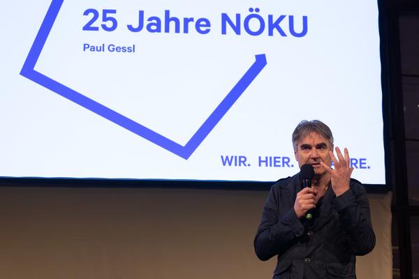 "Wie viel Utopie braucht die Kunst?" Symposium 25 Jahre NÖKU (26.3.2025) Foto: eSeL.at - Lorenz Seidler