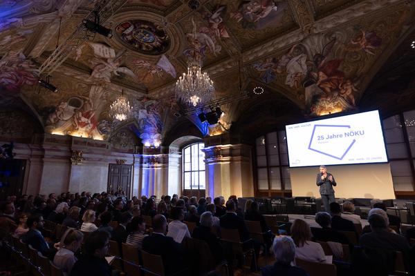 "Wie viel Utopie braucht die Kunst?" Symposium 25 Jahre NÖKU (26.3.2025) Foto: eSeL.at - Lorenz Seidler