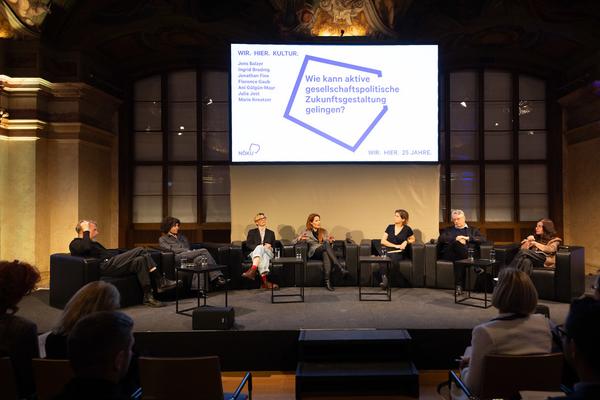 "Wie viel Utopie braucht die Kunst?" Symposium 25 Jahre NÖKU (26.3.2025) Foto: eSeL.at - Lorenz Seidler
