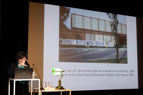 40 Jahre „Kunst mit Eigen-Sinn“ (Blickle Kino im Belvedere 21, 13.3.2025) Foto: eSeL.at - Lorenz Seidler