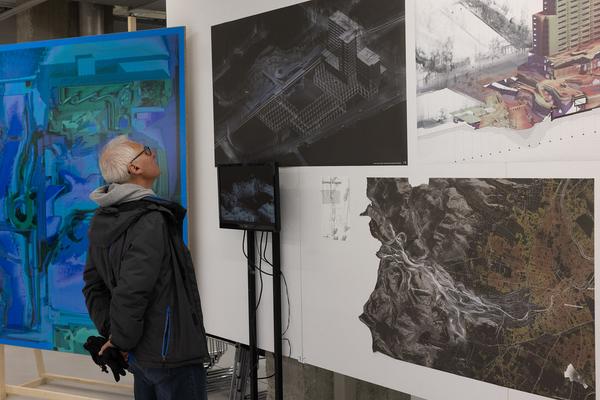 'AAA - Angewandte Abschluss Arbeiten Winter 25 (Oskar Kokoschka Platz, 24.1. &amp; 25.1.2025) Foto: eSeL.at - Lorenz Seidler