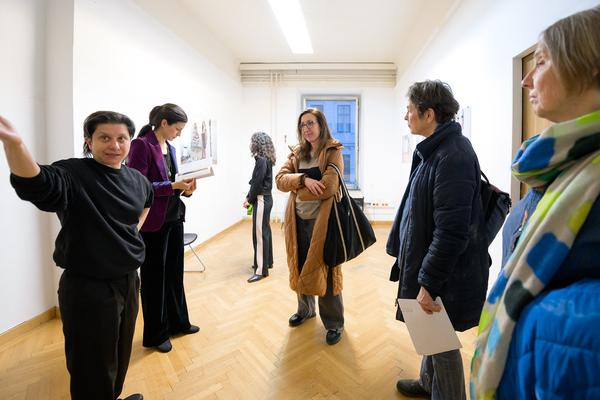 open studio day (das weisse haus, 21.03.2025) Foto: eSeL.at - Joanna Pianka