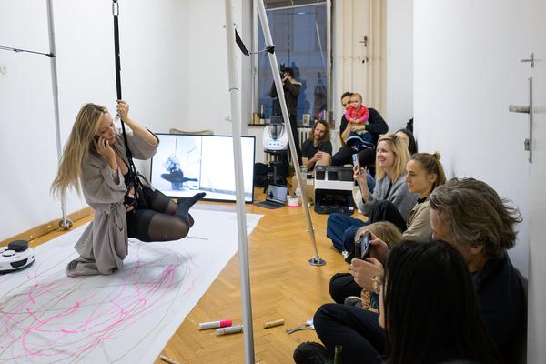 open studio day (das weisse haus, 21.03.2025) Foto: eSeL.at - Joanna Pianka
