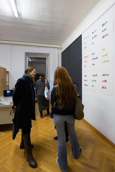 open studio day (das weisse haus, 21.03.2025) Foto: eSeL.at - Joanna Pianka