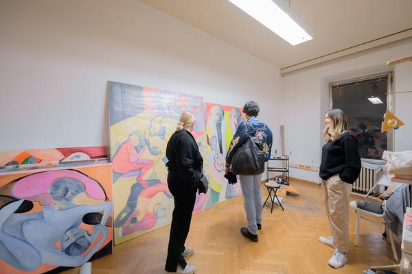 open studio day (das weisse haus, 21.03.2025) Foto: eSeL.at - Joanna Pianka